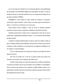 Contribution du marketing digital dans la fidelisation des PME