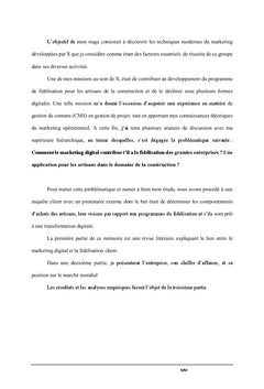 Contribution du marketing digital dans la fidelisation des PME