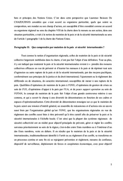 Les organisations régionales dans le maintien de la paix