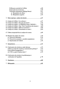 Communication politique et manipulation: les affiches chocs de l'UDC