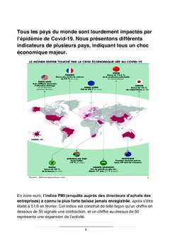 L'impact de l'épidémie de Covid-19 sur l'économie mondiale