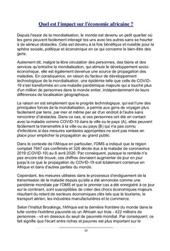L'impact de l'épidémie de Covid-19 sur l'économie mondiale