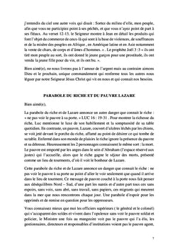 Un an la terre écoute la voix du semeur