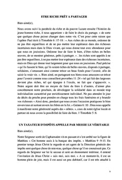 Un an la terre écoute la voix du semeur