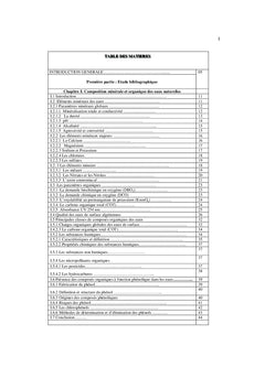 Effet de la dureté sur la coagulation des composés phénoliques