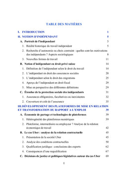 L'UBÉRISATION DU TRAVAIL