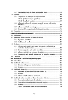 Analyse et synthèse de processus spatiaux à valeurs tensorielles