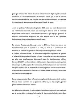 Le système d'information hospitalier entre culture et usages