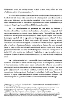 L'intervention du juge dans le contrat