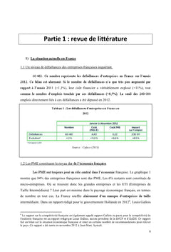 Peut-on prévoir la faillite des PME ?