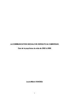La communication sociale en déroute au Cameroun