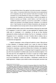 La Place et le role du romanesque dans la poetique d'emile Zola