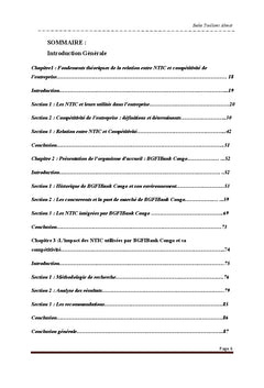 NTIC, facteur de compétitivité et de croissance