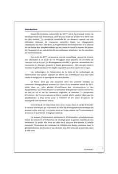 Geo-spatialisation des plans d'eau et les espaces verts