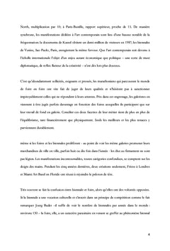 Foires et biennales d'art contemporain