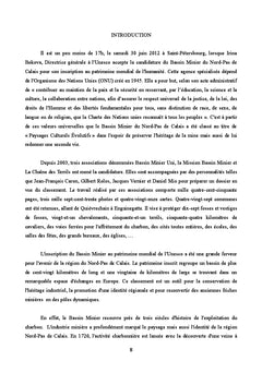 Le Classement UNESCO du Bassin Minier du Nord-Pas de Calais