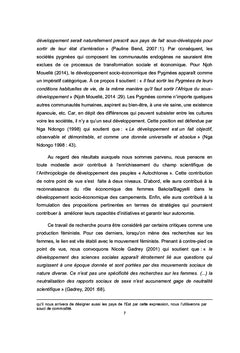 Forces feminines et dynamiques du monde rural au Cameroun