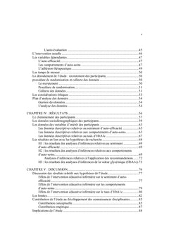 Effets education infirmiere sur l'adhesion therapeutique des DT2-Liban