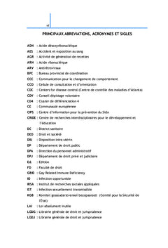 De la prevention du VIH et de la protection des droits des PVV en RDC