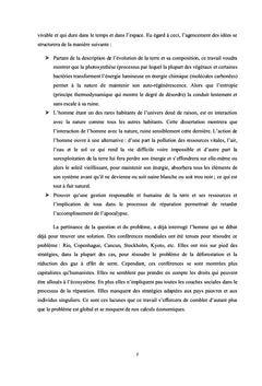 Quelles resolutions pour quel environnement