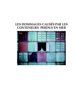 Les dommages causés par les conteneurs perdus en mer