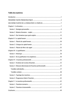 Le devenir professionnel des diplômes universitaires