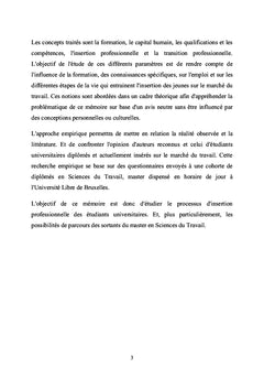 Le devenir professionnel des diplômes universitaires