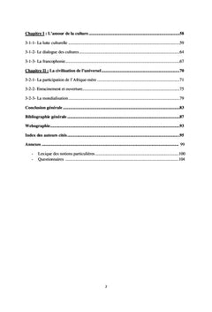 L'expression de l'amour dans "Chants d'Ombre" de Leopold Sedar SeNGHOR