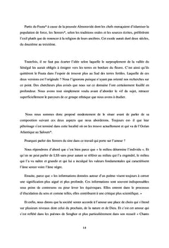 L'expression de l'amour dans "Chants d'Ombre" de Leopold Sedar SeNGHOR
