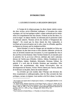 Les divinités dans l'oeuvre poétique d'Ovide : Tome I