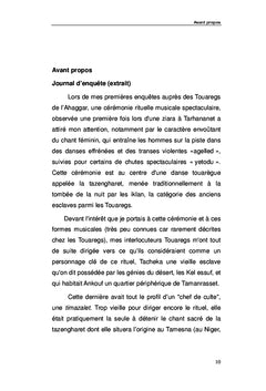 L'homme et l'invisible chez les Touaregs de l'Ahaggar Tome 1