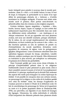 Le concept du héros imprévisible dans le système religieux yorùbá
