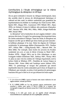 Le concept du héros imprévisible dans le système religieux yorùbá