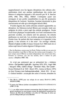Le concept du héros imprévisible dans le système religieux yorùbá