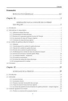 Étude et analyse du plan de tension