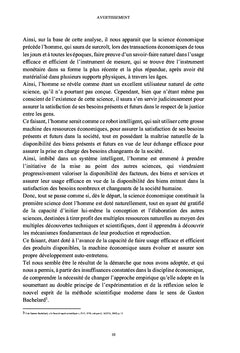 La Redécouverte de l'Économie et de l'Éthique pour un Ordre Global Stable