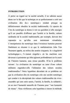 La société du numérique ou le concept de société en question