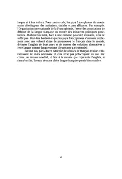 Quel avenir pour le français?