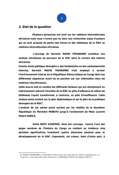 Forces et faiblesses de la RDC dans les relations interafricaines