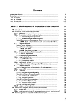 Etude vibratoire des structures en materiaux composites