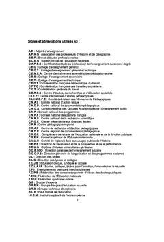 Les professeurs et l'enseignement de l'Histoire
