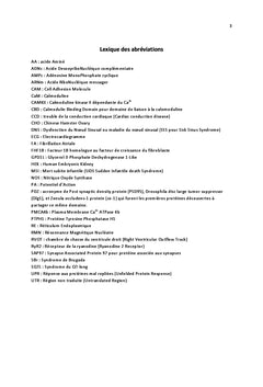 Le complexe du canal sodique cardiaque Nav1.5
