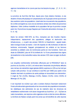 Efficacite comparee des produits nutritionnels Supercereal/Plumpy Sup