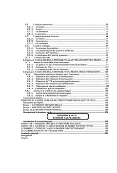 Principes et modalites du Financement bancaire