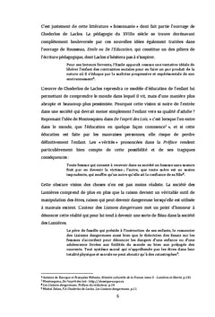 La contre-éducation dans Les Liaisons Dangereuses