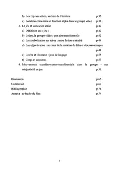 Le jeu dans le groupe vidéo