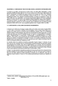 Intégration du VIH et SIDA au processus macroéconomique en RCA