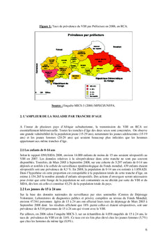 Intégration du VIH et SIDA au processus macroéconomique en RCA