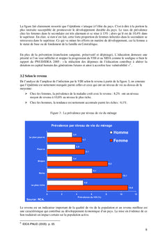 Intégration du VIH et SIDA au processus macroéconomique en RCA