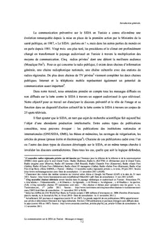 La communication sur le sida en Tunisie : messages et images